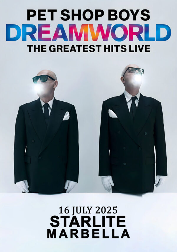 PET SHOP BOYS Dreamworld 2025 Tour: MARBELLA Starlite Festival Poster Print