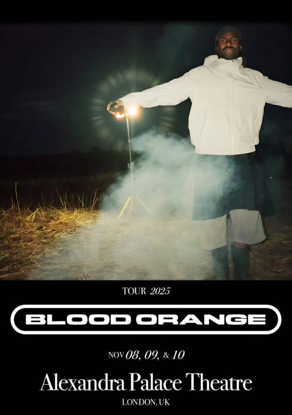 BLOOD ORANGE Essex Honey 2025 UK Tour: LONDON Alexandra Palace Poster