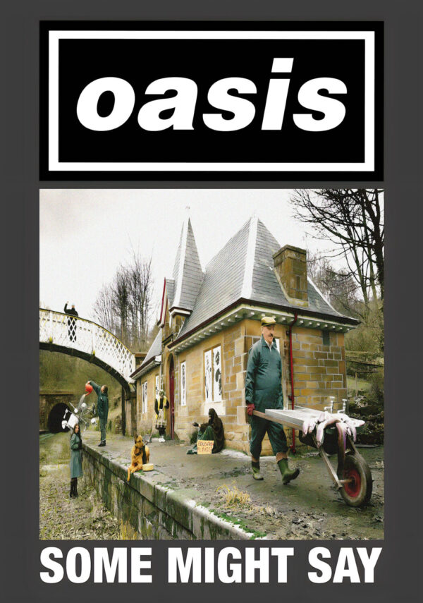 OASIS Some Might Say - The Single Poster Print