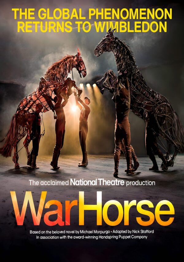 WAR HORSE National Theater 2025 Musical West End Broadway Play Poster