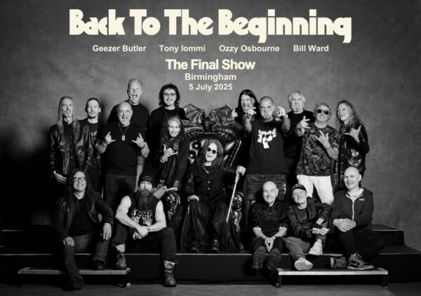 BLACK SABBATH Back To The Beginning - The Final Show BIRMINGHAM Villa Park 2025 Tour Poster Print