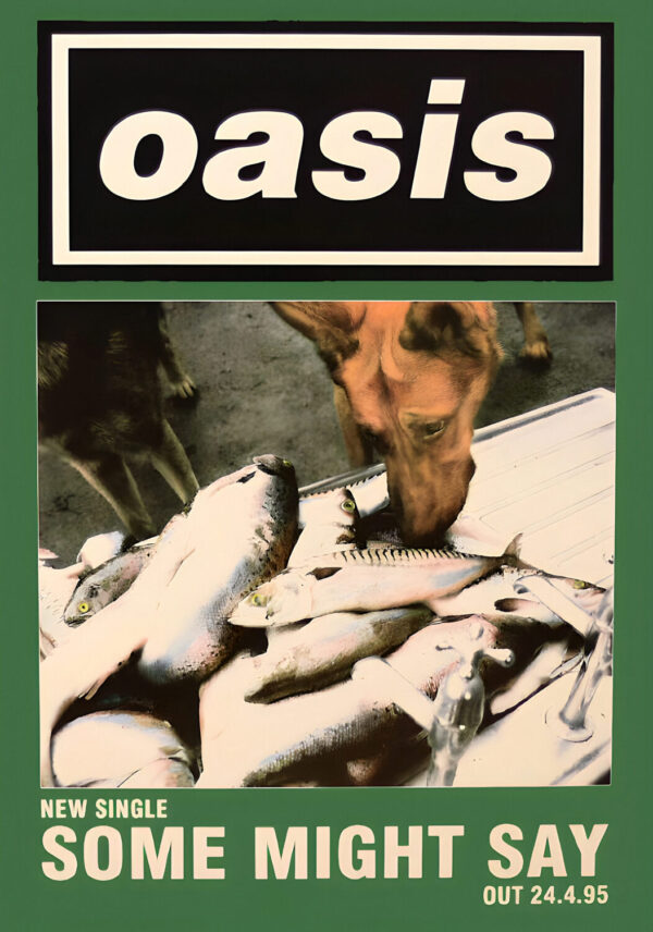 OASIS Some Might Say - The Single Artwork Poster Print