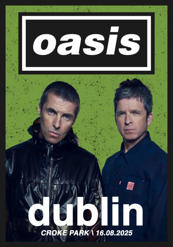 OASIS live '25 UK Tour DUBLIN Croke Park - 16 August 2025 Poster Print