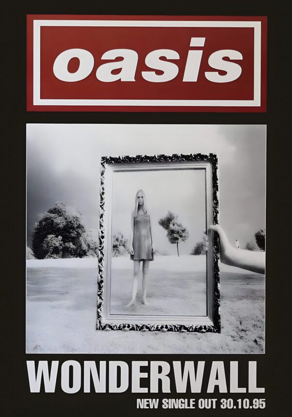 OASIS Wonderwall - The Single Artwork Poster Print