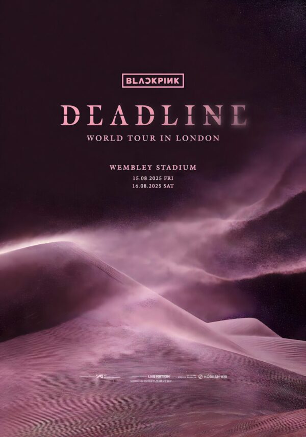 BLACKPINK Deadline 2025 World Tour: LONDON Wembley Stadium Poster Print