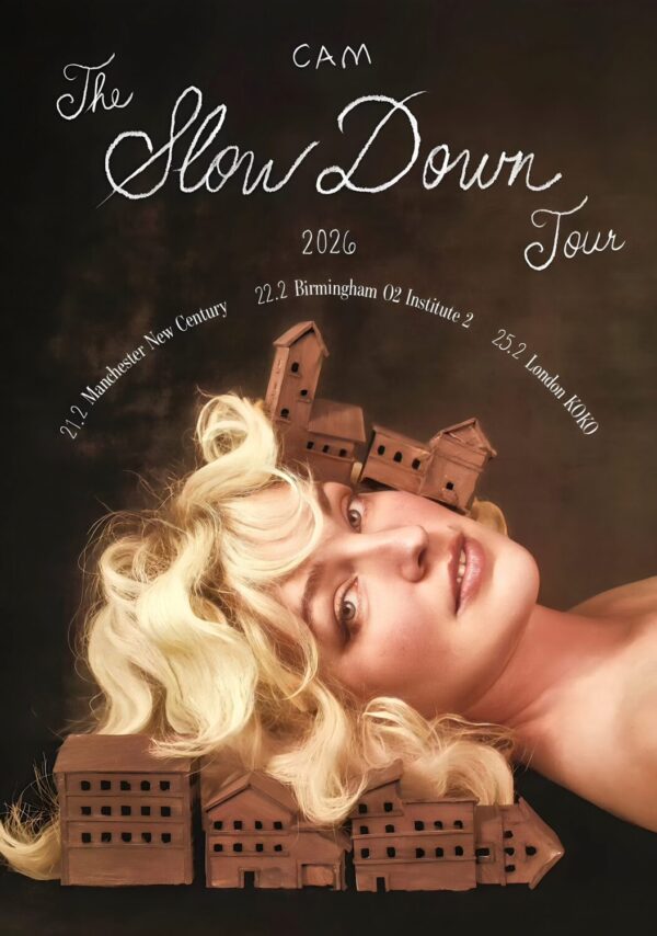 CAM (singer) The Slow Down 2026 Tour: MANCHESTER - BIRMINGHAM - LONDON Poster Print