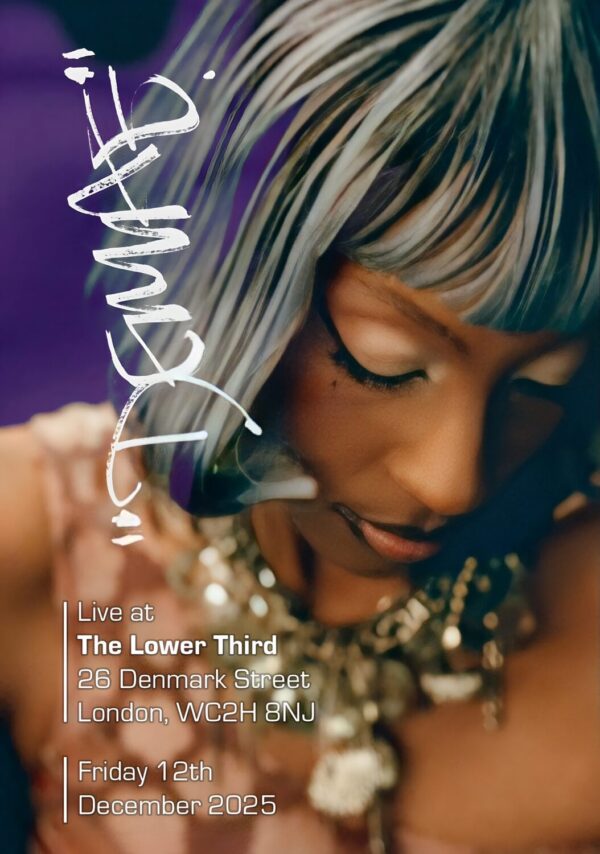 DEMAE (singer) Steppers Closer 2025 UK Tour: LONDON The Lower Third Poster