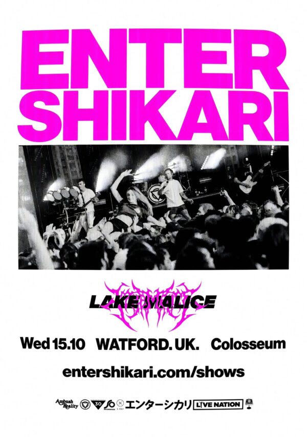 ENTER SHIKARI Live Tour 2025 UK Tour: WATFORD Colosseum Poster