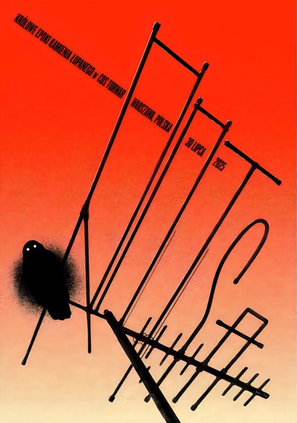 QUEENS OF THE STONE AGE The End Is Nero 2025 Tour: WARSAW Arena COS Torwar Poster Print
