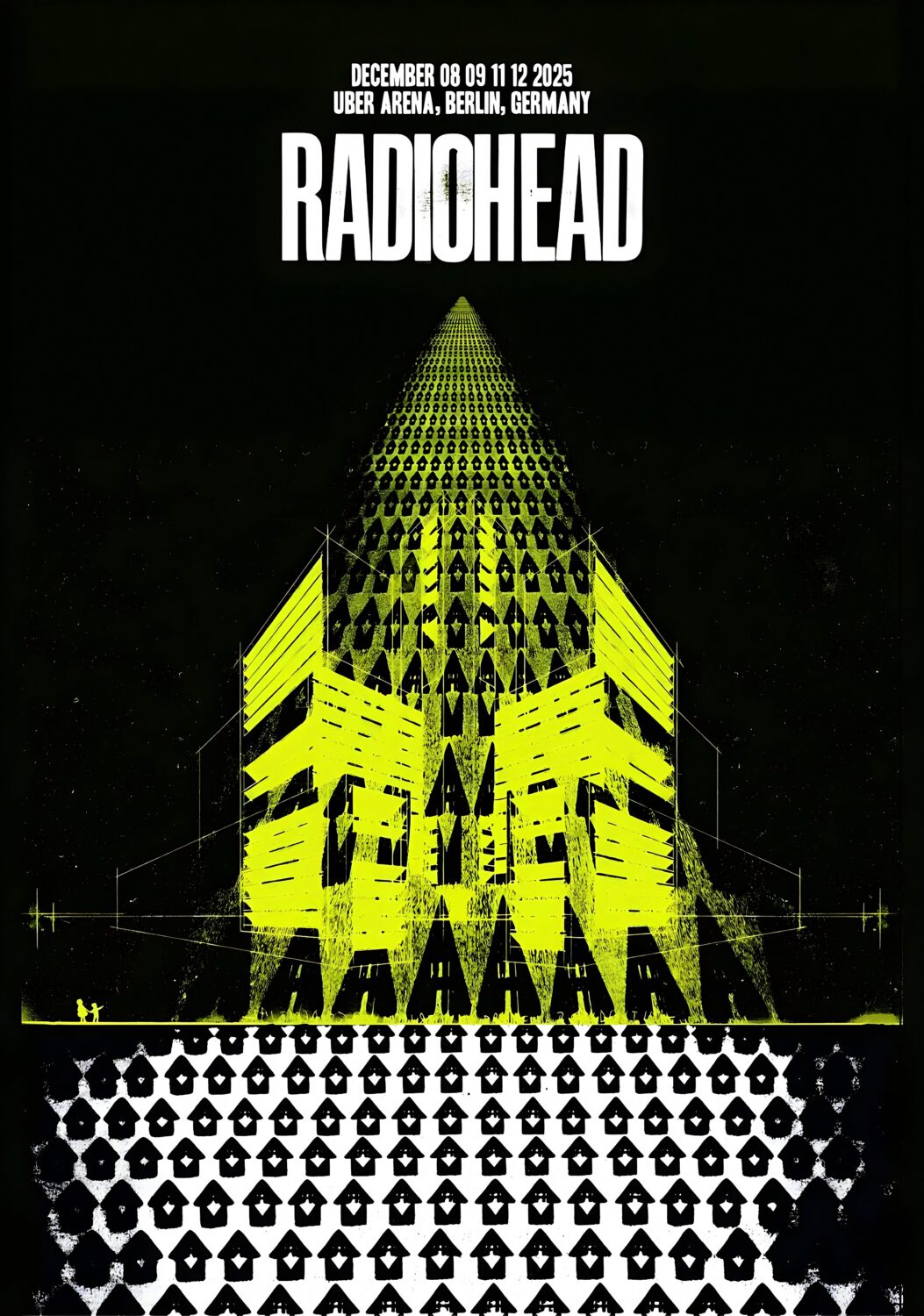 RADIOHEAD / The Giant Businessman ポスター Amazon.com: Trends International Radiohead - Scribble Wall