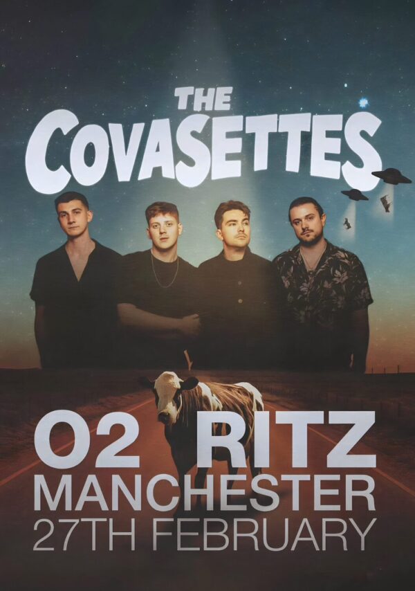 THE COVASETTES Such A Dream 2025 Tour: MANCHESTER O2 Ritz Poster