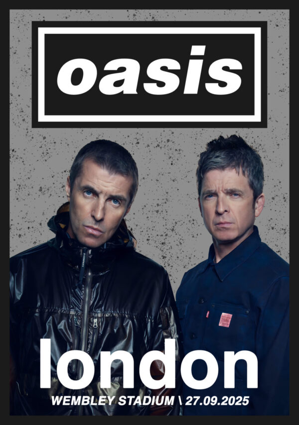 OASIS live '25 Tour LONDON Wembley Stadium - 27 September 2025 Poster Print