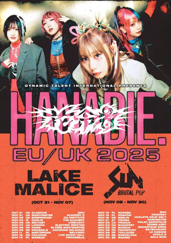 HANABIE Karu Garu Everyday 2026 Europe & UK Tour Poster