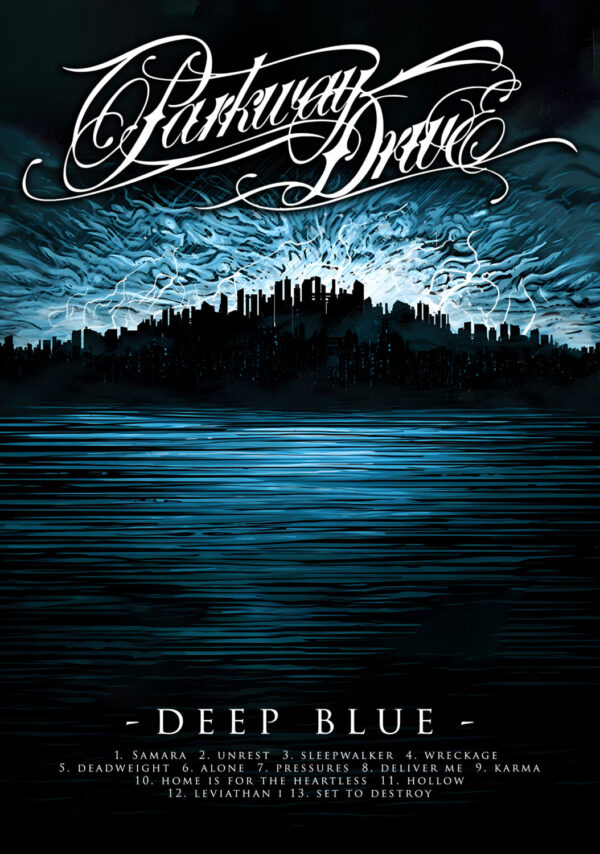 PARKWAY DRIVE Deep Blue - The Album Poster Print