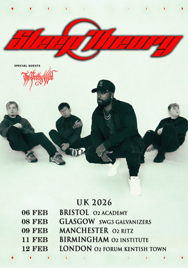 SLEEP THEORY Afterglow 2026 UK Tour Poster Print