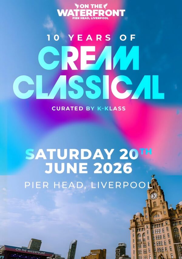 CREAM CLASSICAL On The Waterfront 2026 Tour LIVERPOOL Pier Head Poster Print