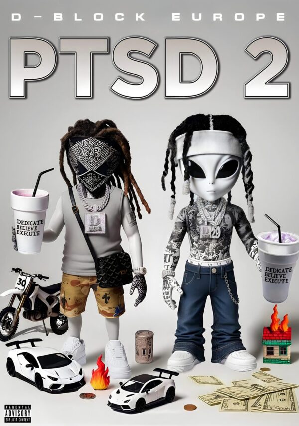 D-BLOCK EUROPE PTSD 2 - The Album Poster Print