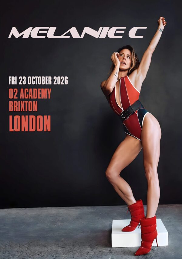 MELANIE C (Spice Girls) Sweet 2026 UK Tour LONDON Brixton Academy Poster Print