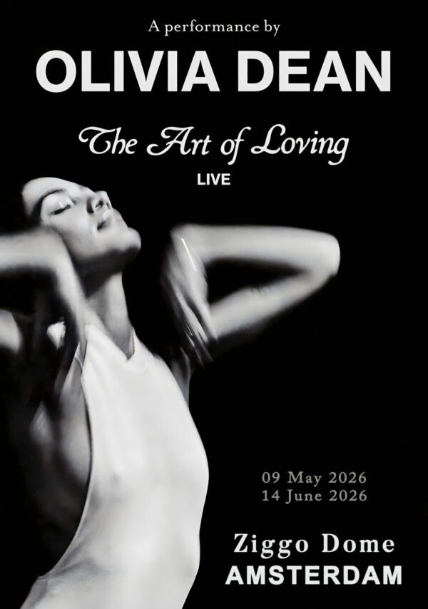 OLIVIA DEAN The Art Of Loving Live 2026 UK Tour AMSTERDAM Ziggo Dome Poster Print