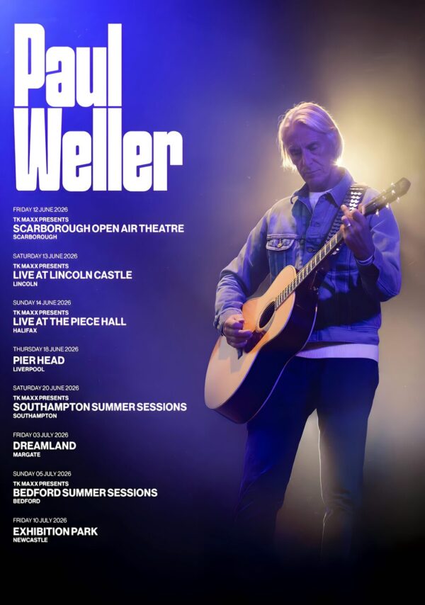 PAUL WELLER Find El Dorado 2026 Live Summer UK Tour Poster Print