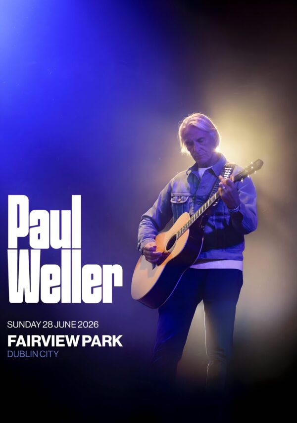PAUL WELLER Find El Dorado 2026 Live Summer Ireland Tour DUBLIN Fairview Park Poster Print