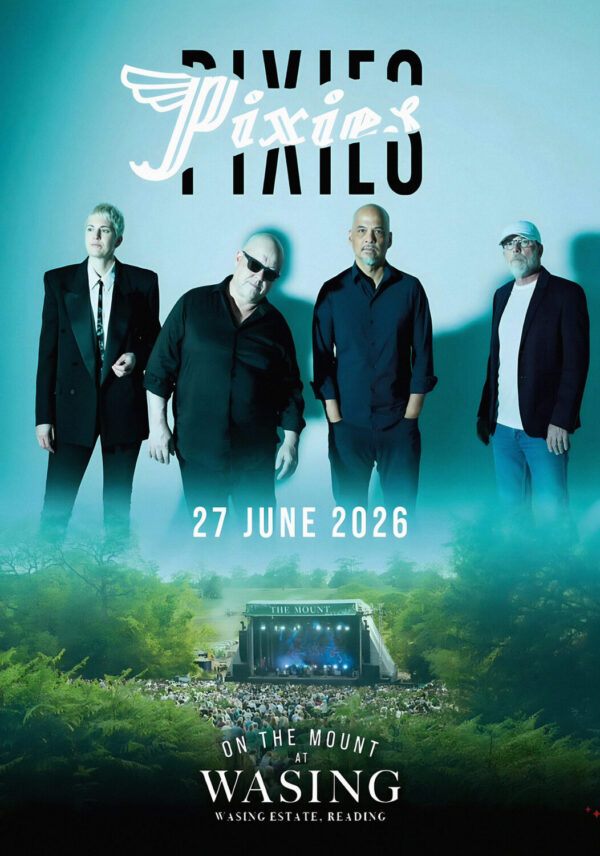 PIXIES (band) 40th Anniversary Live 2026 Tour READING Wasing Estate On The Mount Poster Print
