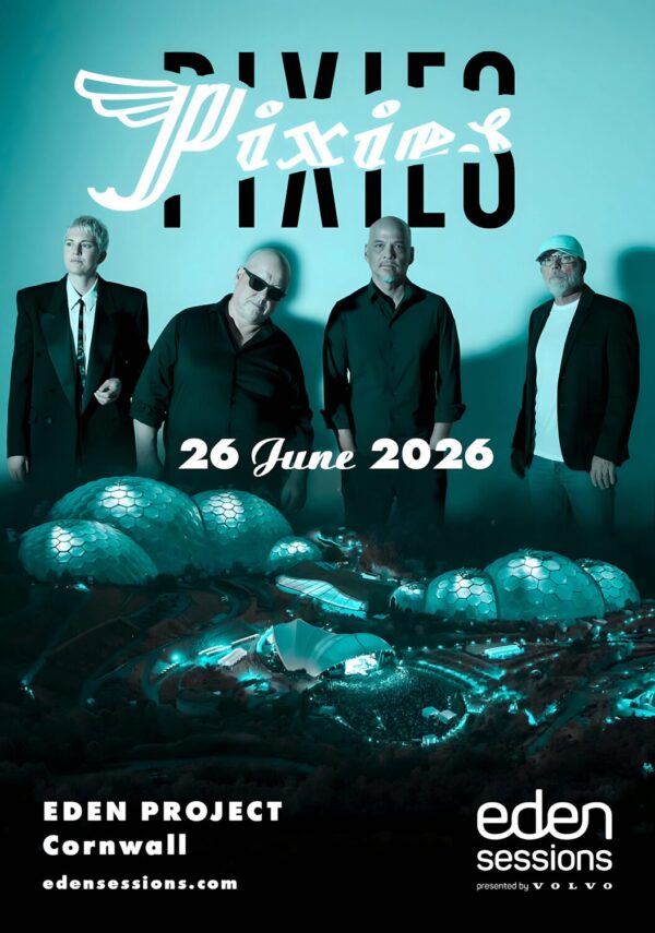 PIXIES (band) 40th Anniversary Live 2026 Tour CORNWALL Eden Project Sessions Poster Print