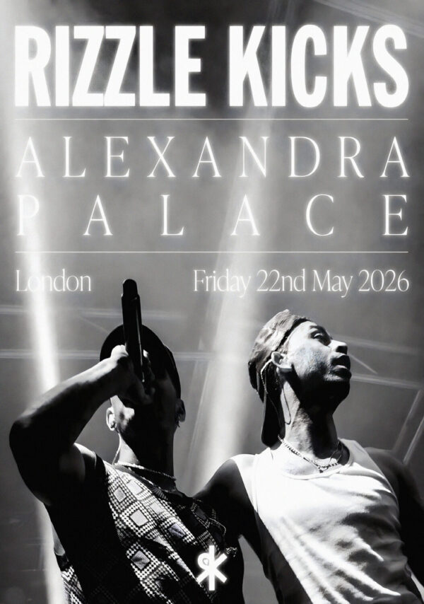RIZZLE KICKS Competition Is For Losers 2026 UK Tour LONDON Alexandra Palace Poster Print