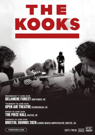 THE KOOKS Never Know 2026 Live Summer UK Tour Poster Print never-change-2026-movie-review-fresh-comedic-talent-is-wasted-on-an