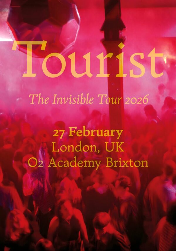 TOURIST (dj) Music Is Invisible 2026 UK Tour LONDON Brixton Academy Poster Print