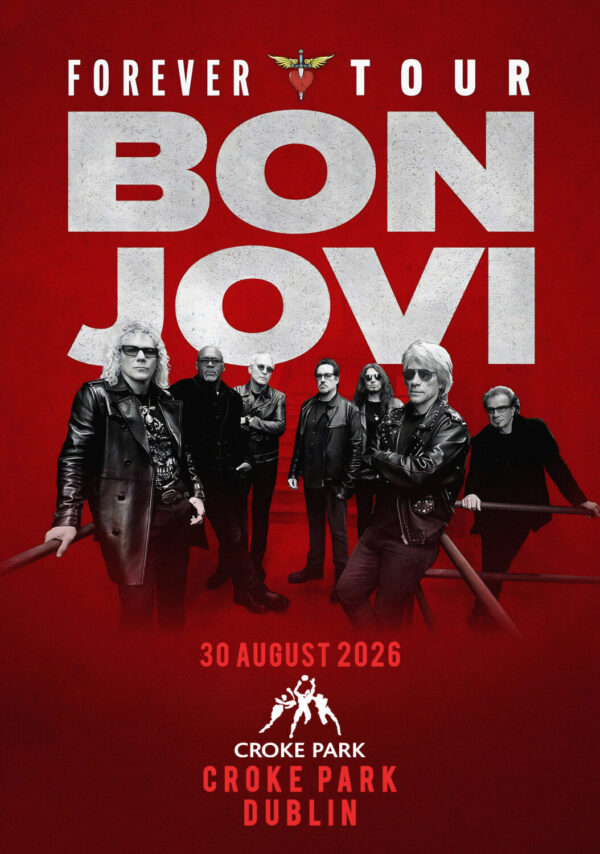 BON JOVI Forever Ireland 2026 Tour DUBLIN Croke Park Poster Print