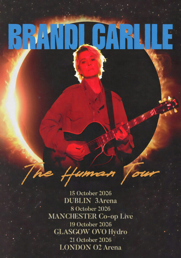 BRANDI CARLILE The Human 2026 UK & Ireland Arena Tour Poster Print
