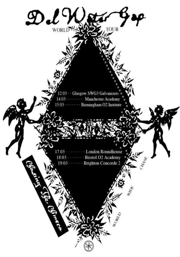 DEL WATER GAP Chasing The Chimera 2026 UK Tour Poster Print