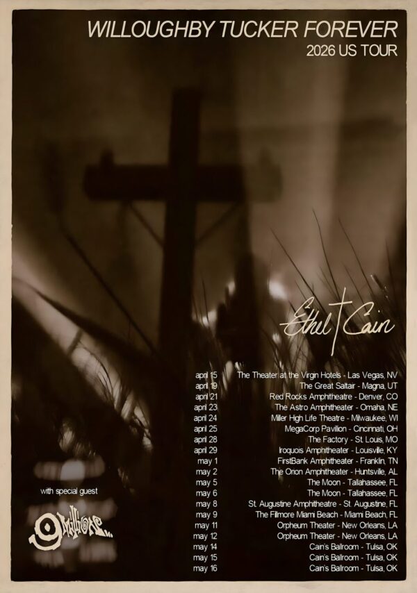 ETHEL CAIN Willoughby Tucker Forever 2026 North America Tour Poster Print