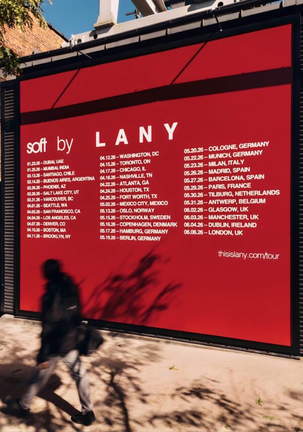 LANY (band) Soft 2026 World Tour Poster Print