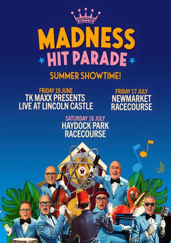MADNESS (band) Hit Parade Summer Showtime 2026 UK Tour Poster Print