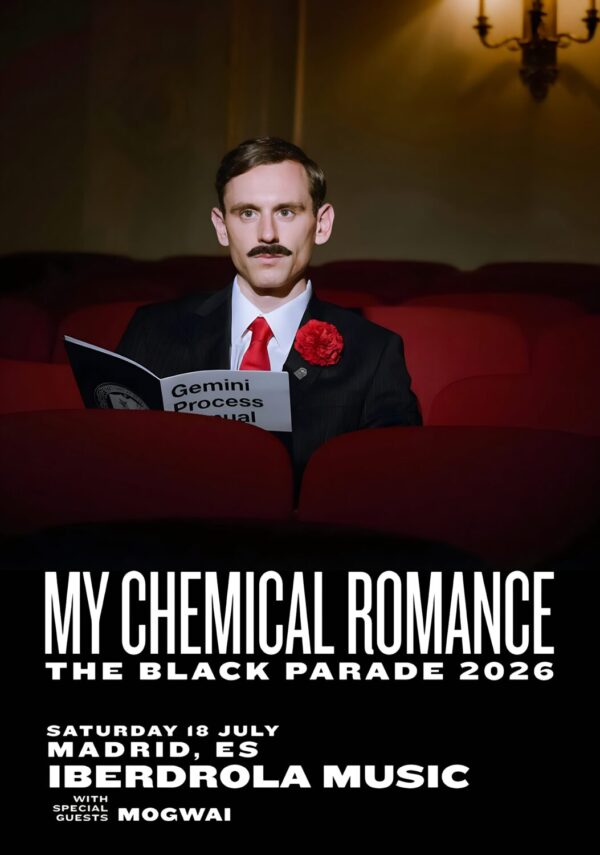 MY CHEMICAL ROMANCE The Black Parade 2026 Tour MADRID Iberdrola Music Poster Print