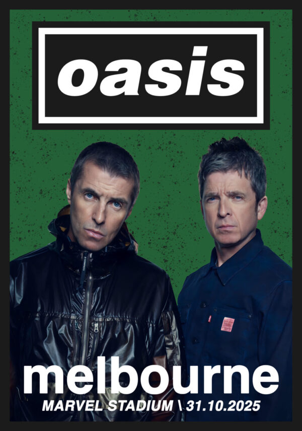 OASIS live '25 Tour MELBOURNE Marvel Stadium - 31 October 2025 Poster Print