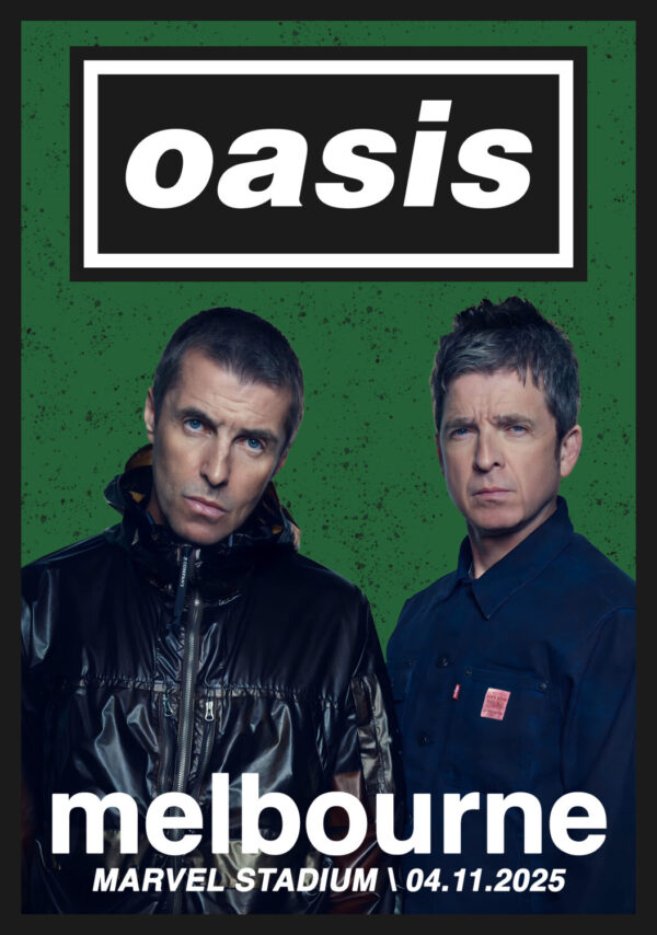 OASIS live '25 Tour MELBOURNE Marvel Stadium - 4 November 2025 Poster Print