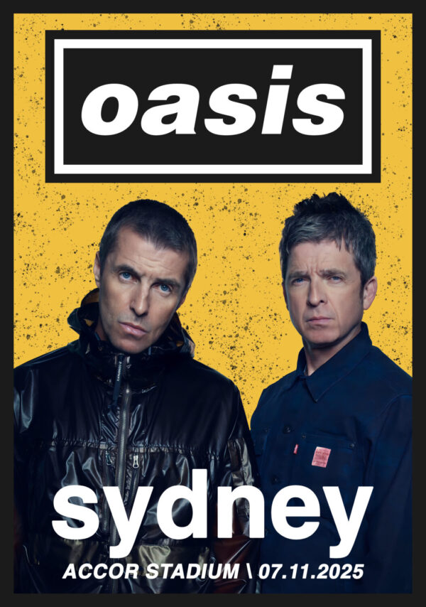 OASIS live '25 Tour SYDNEY Accor Stadium - 7 November 2025 Poster Print