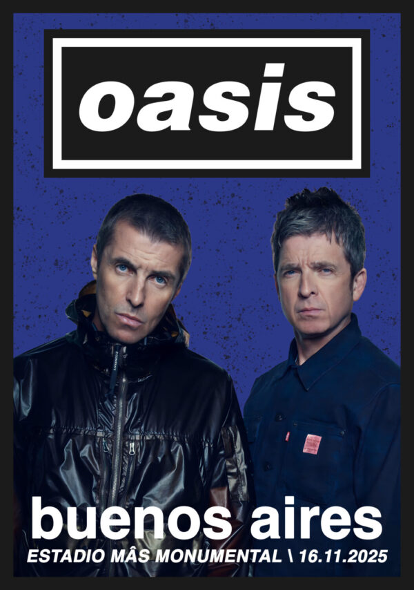 OASIS live '25 Tour BUENOS AIRES Estadio Mâs Monumental - 16 November 2025 Poster Print