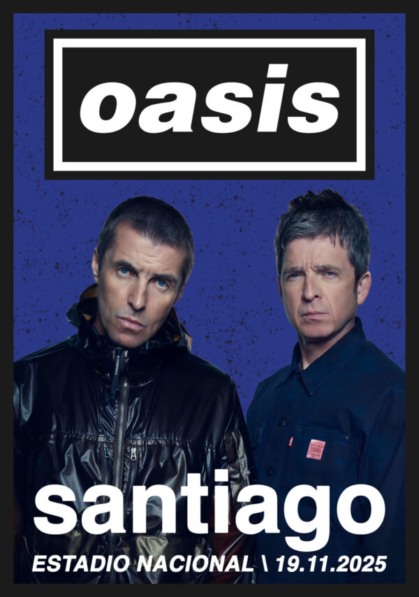 OASIS live '25 Tour SANTIAGO Estadio Nacional - 19 November 2025 Poster Print