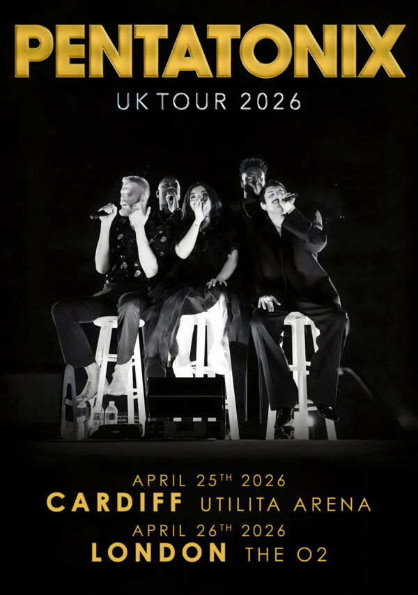 PENTATONIX Live 2026 UK Tour CARDIFF - LONDON Poster Print
