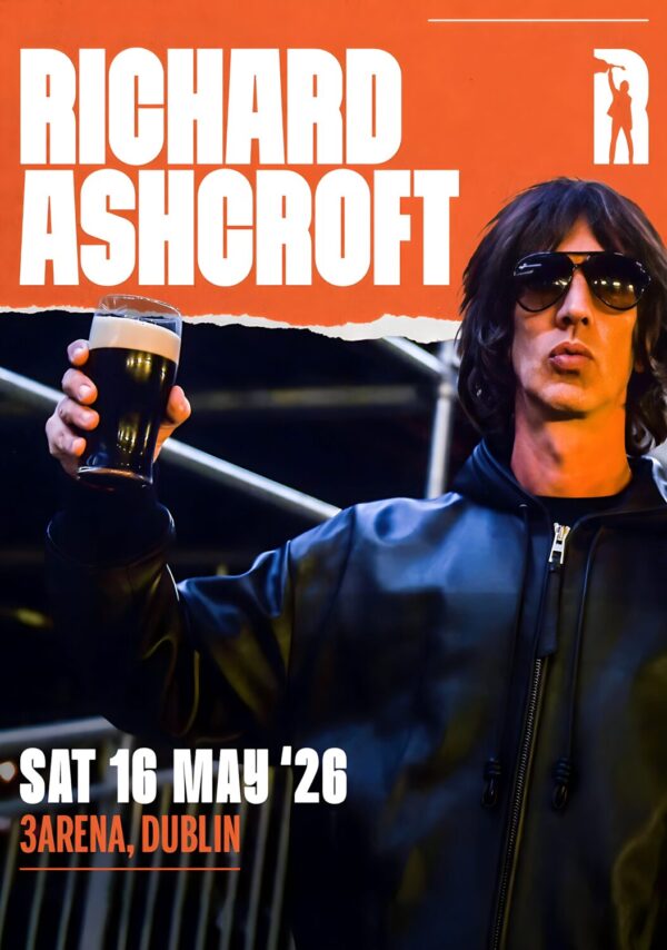 RICHARD ASHCROFT Lovin' You 2026 Ireland Tour DUBLIN 3Arena Poster Print