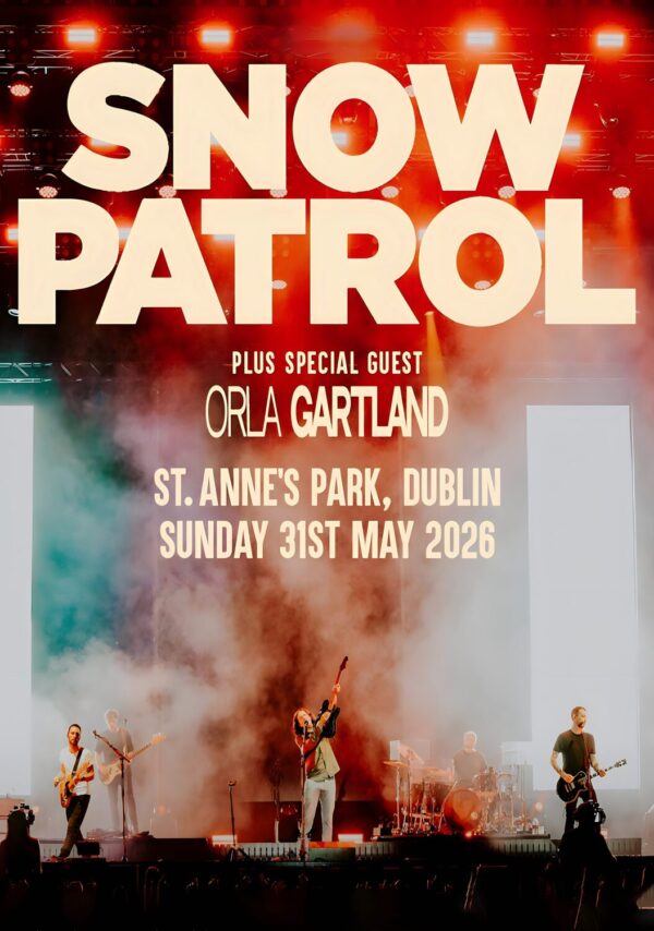 SNOW PATROL The Forrest Is The Path 2026 Ireland Tour DUBLIN St Annes Park Poster Print
