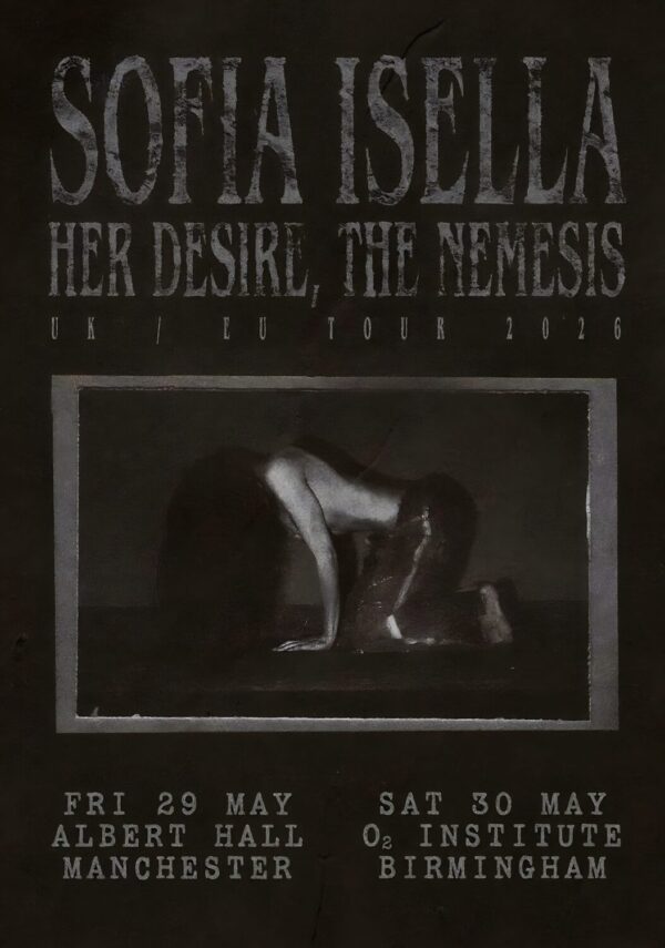 SOFIA ISELLA Her Desire, The Nemesis 2026 UK Tour MANCHESTER - BIRMINGHAM Poster Print