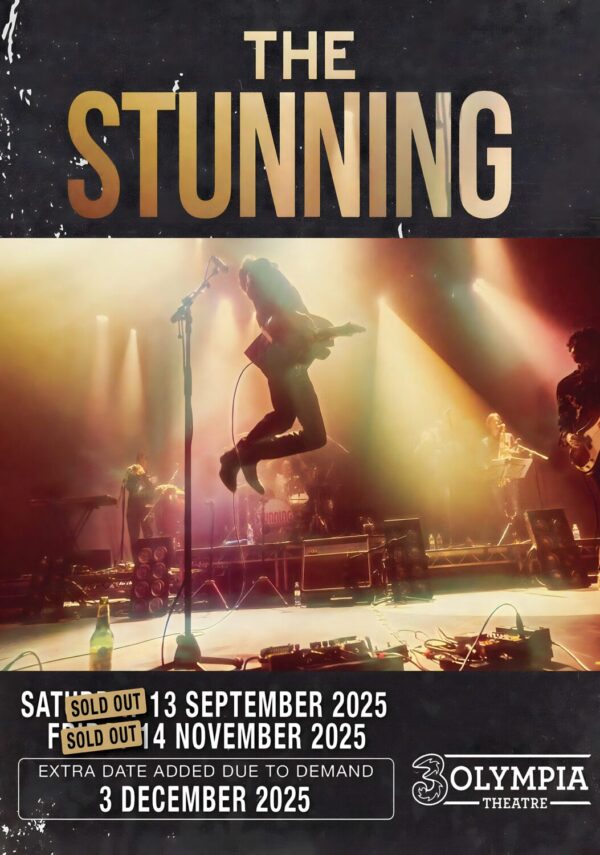 THE STUNNING Stand Up In This Wicked World 2025 Ireland Tour DUBLIN 3Olympia Poster Print