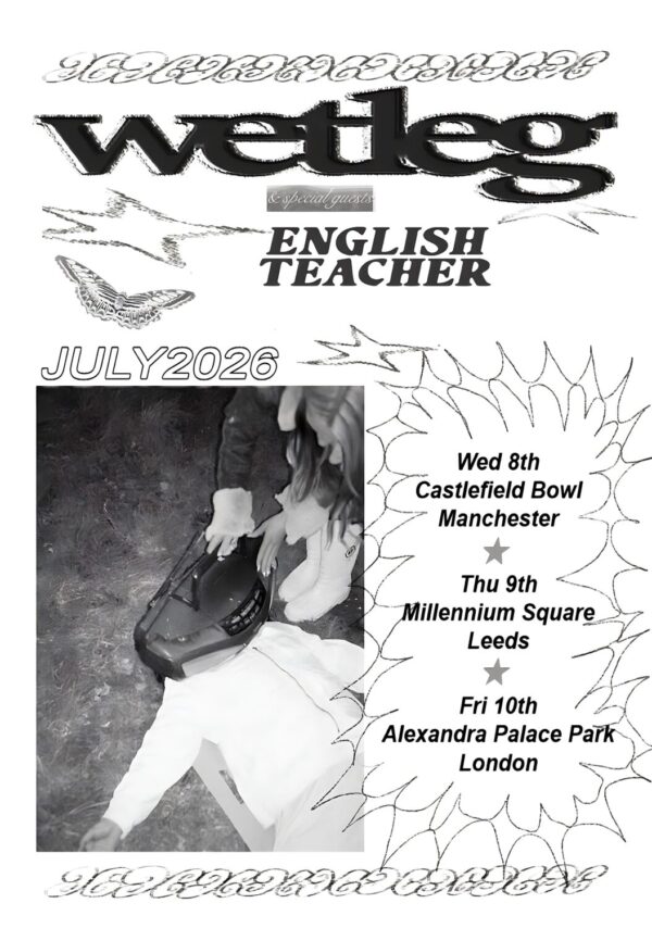 WETLEG Moisturizer 2026 Summer Live Tour Poster Print