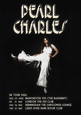 PEARL CHARLES Live 2026 UK Tour Poster