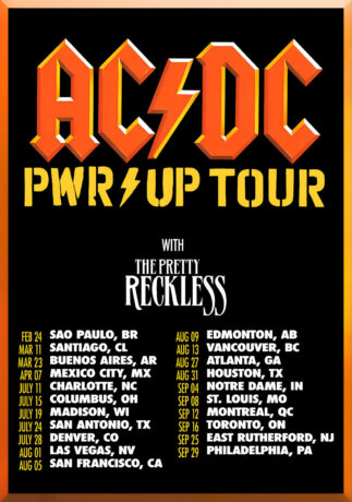 AC/DC Power Up (PWR UP) 2026 North & South America Stadium